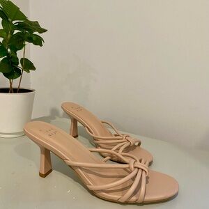 a new day Blush Strappy Heels